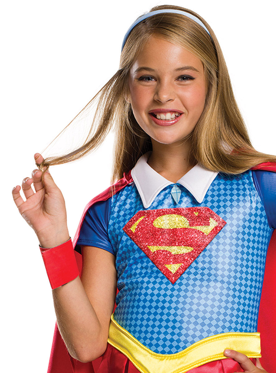 Girls DC Supergirl Costume Superhero Costume For Girls girls-dc-supergirl-costume-superhero-costume-for-girls