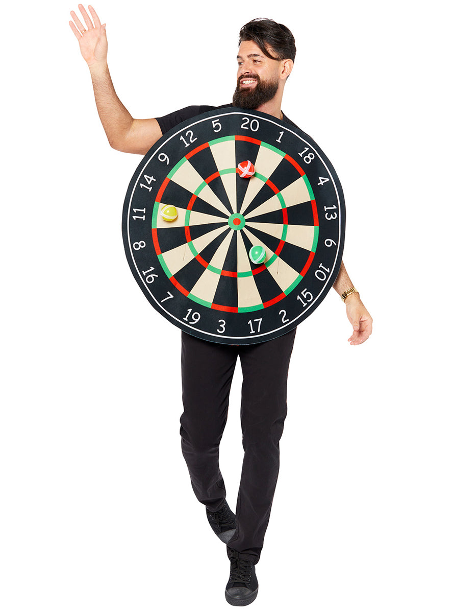 Novelty Dartboard Mens Costume - Alternate Image
