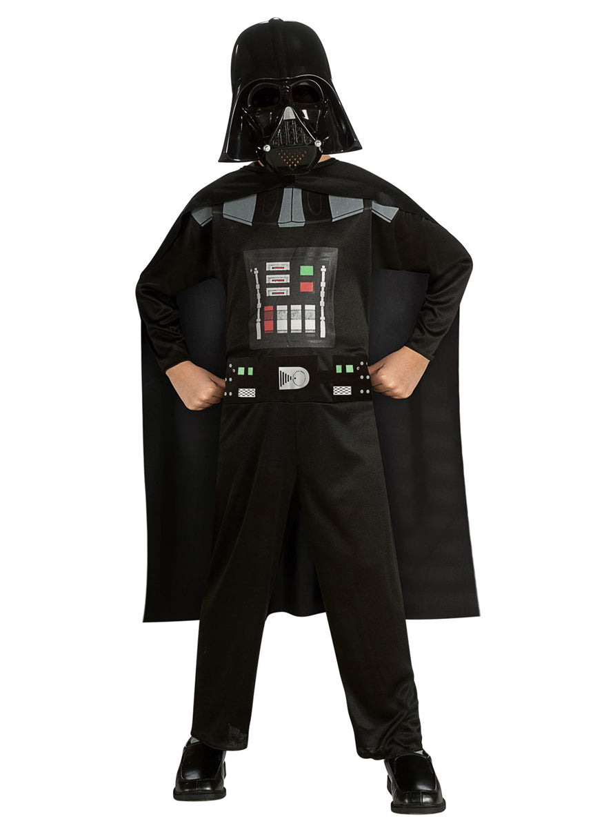 Darth Vader Classic Boys Star Wars Costume - Main Image