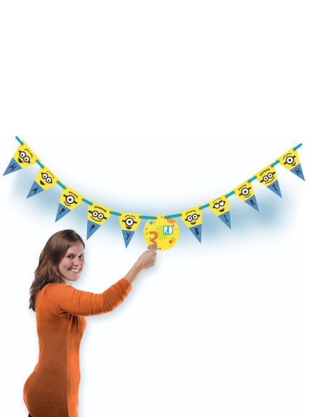 Minion Happy Birthday Banner - Main Image