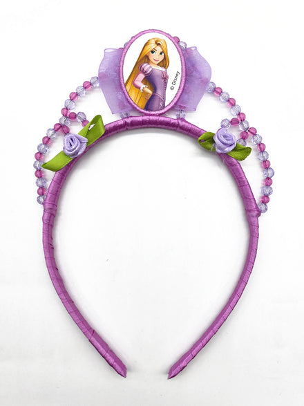 Rapunzel Girls Disney Princess Beaded Costume Tiara - Main Image