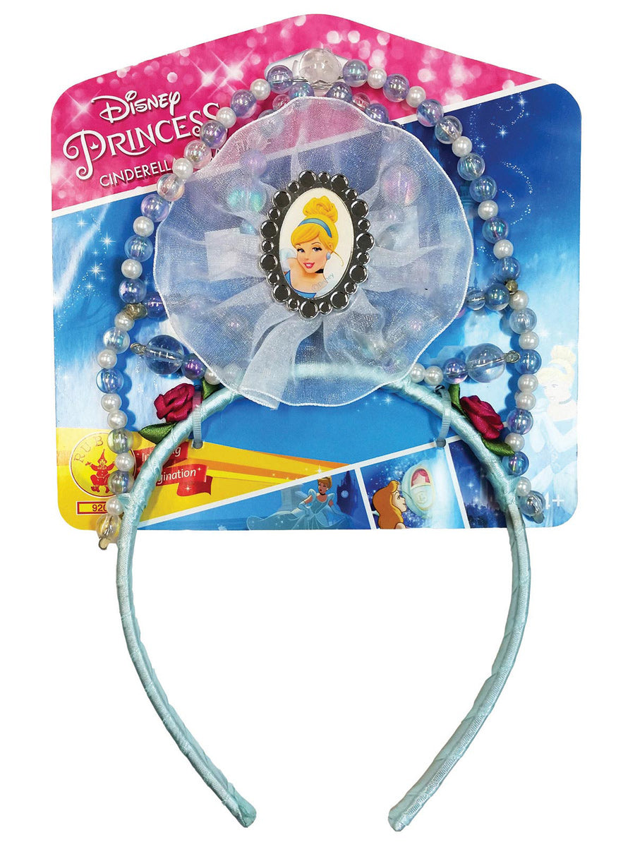 Girls Beaded Cinderella Disney Princess Costume Tiara - Packaging Image