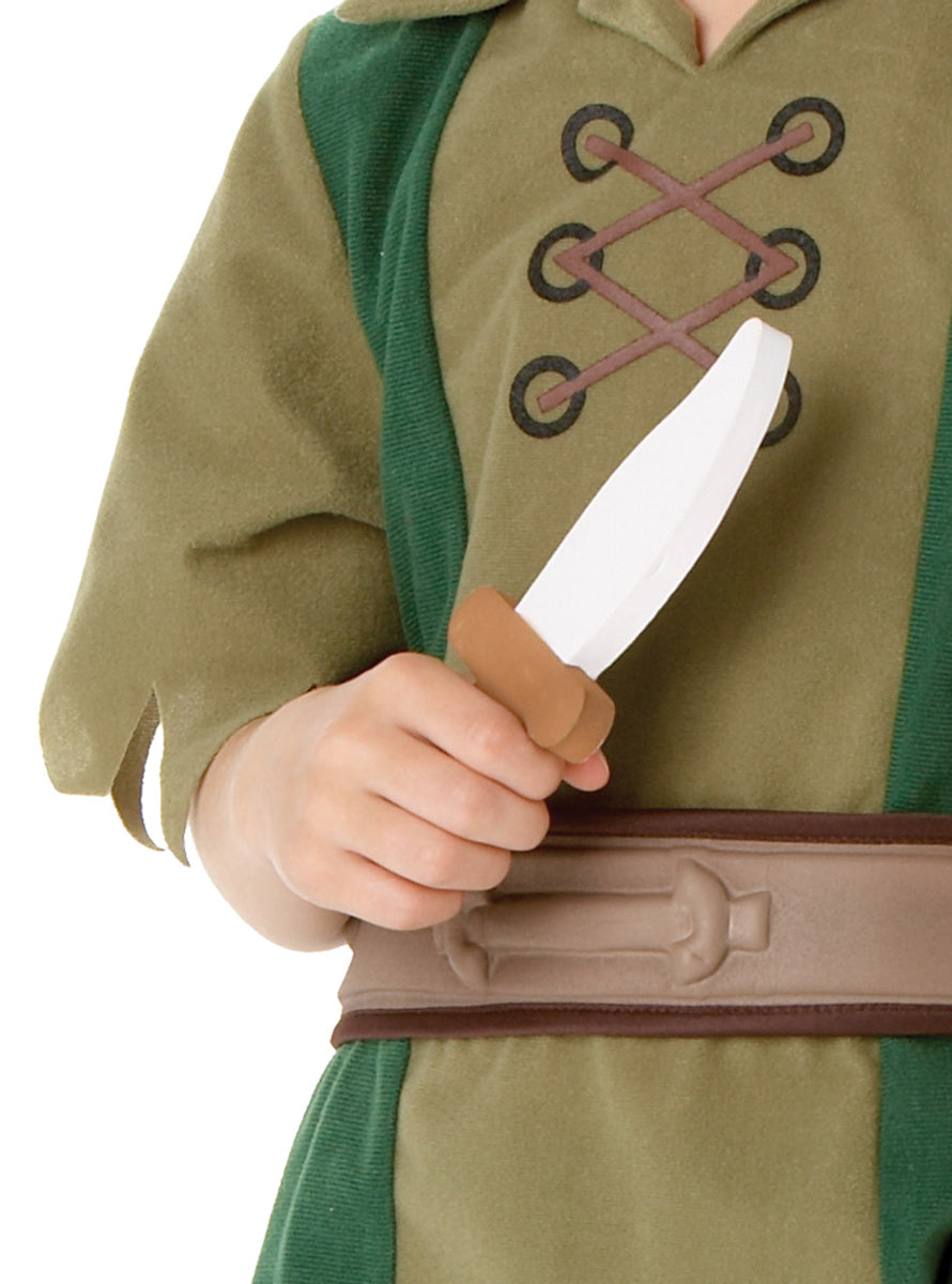 Boys Deluxe Peter Pan Disney Costume - Close Image 2