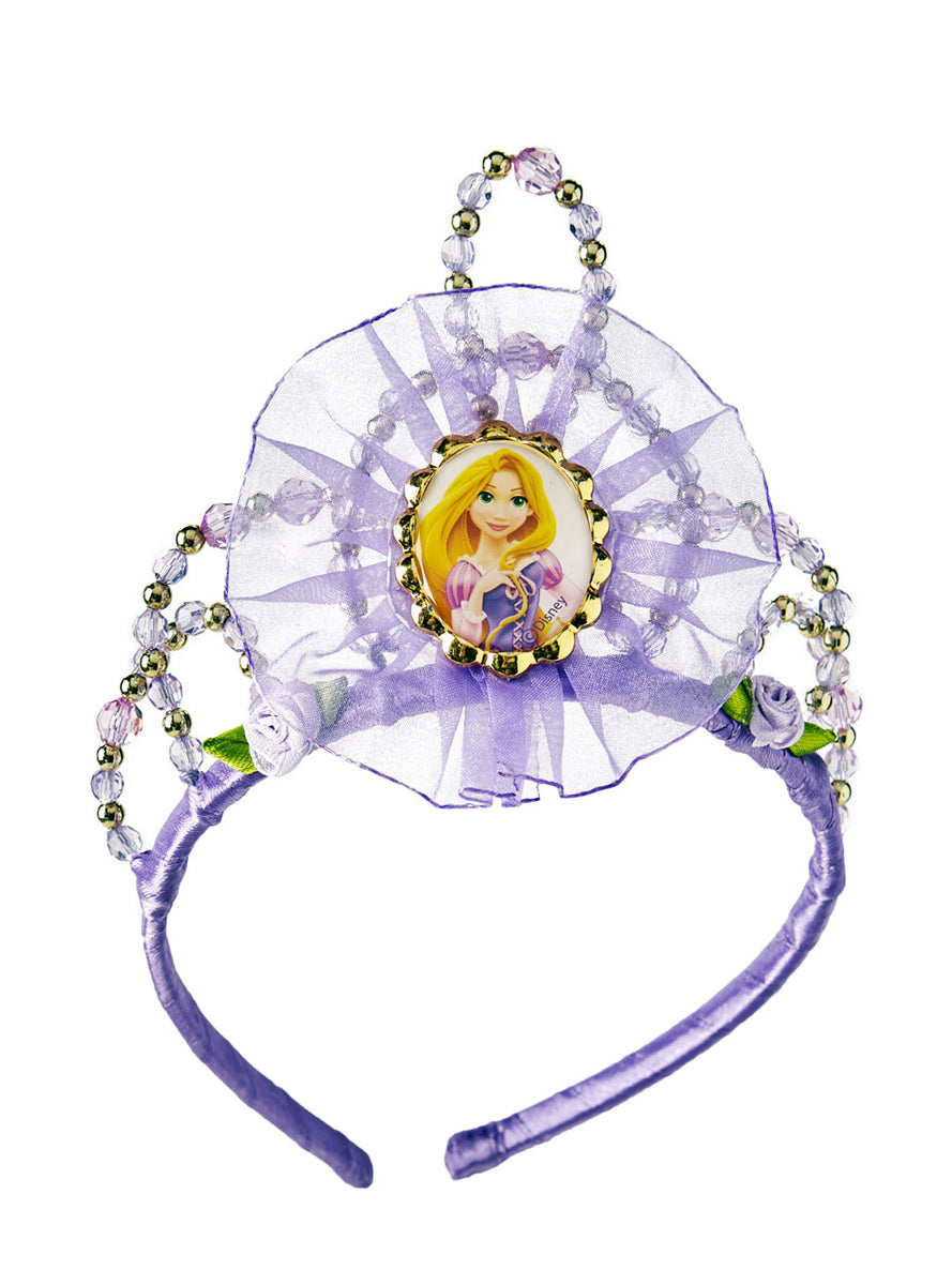 Rapunzel Girls Beaded Disney Princess Costume Tiara - Main Image