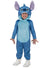 Lilo And Stitch Deluxe Toddler Boys Blue Stitch Costume Onesie - Main Image