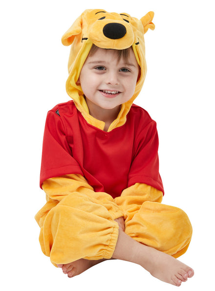 Toddler Boys Winnie The Pooh Disney Costume Onesie - Main Image