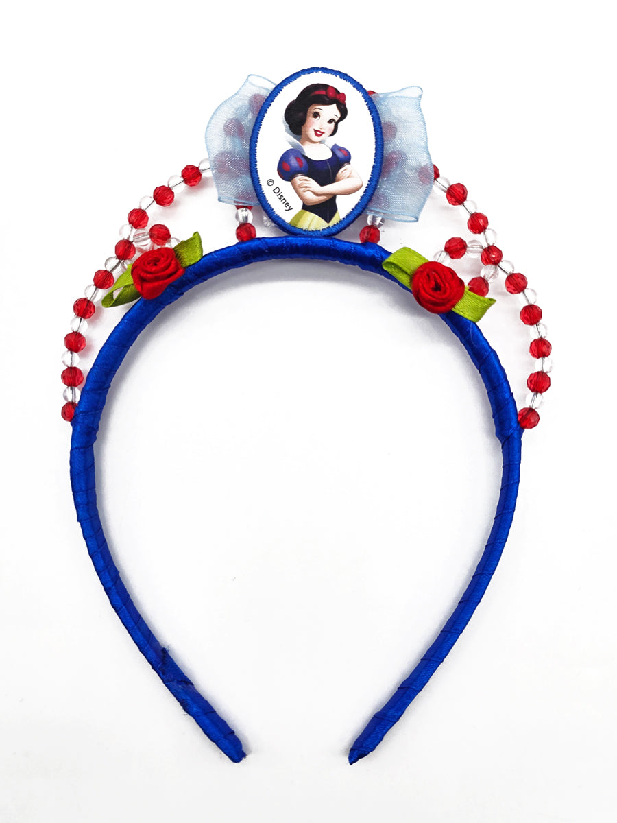 Snow White Girls Disney Princess Beaded Costume Tiara - Main Image