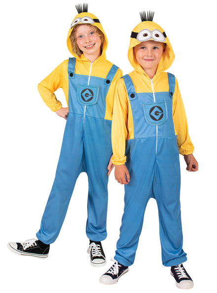 Despicable Me 4 Kids Minion Jumpsuit Costume - Main Image