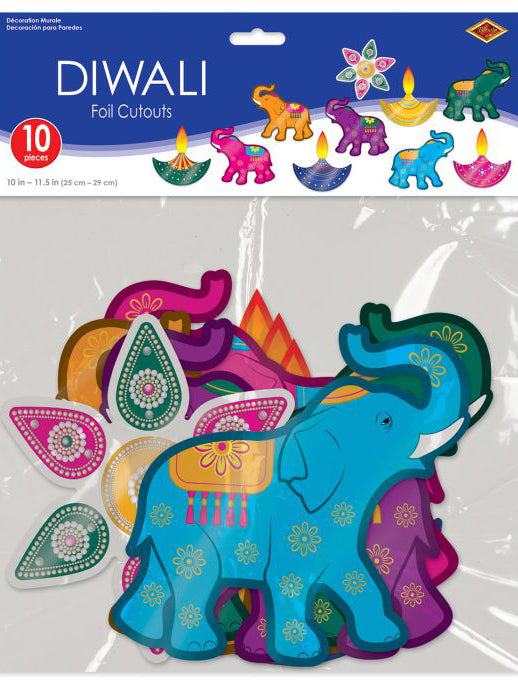 Diwali Cut Out Decorations - Packaging Image