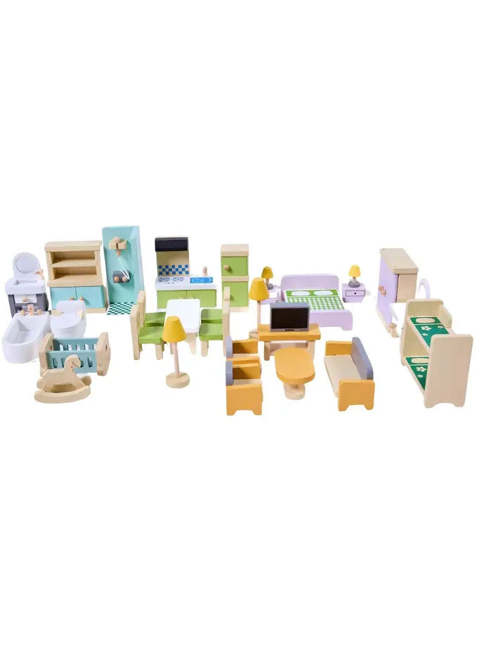 Dollhouse Kids Toy Furniture Set - Alternative Image 1