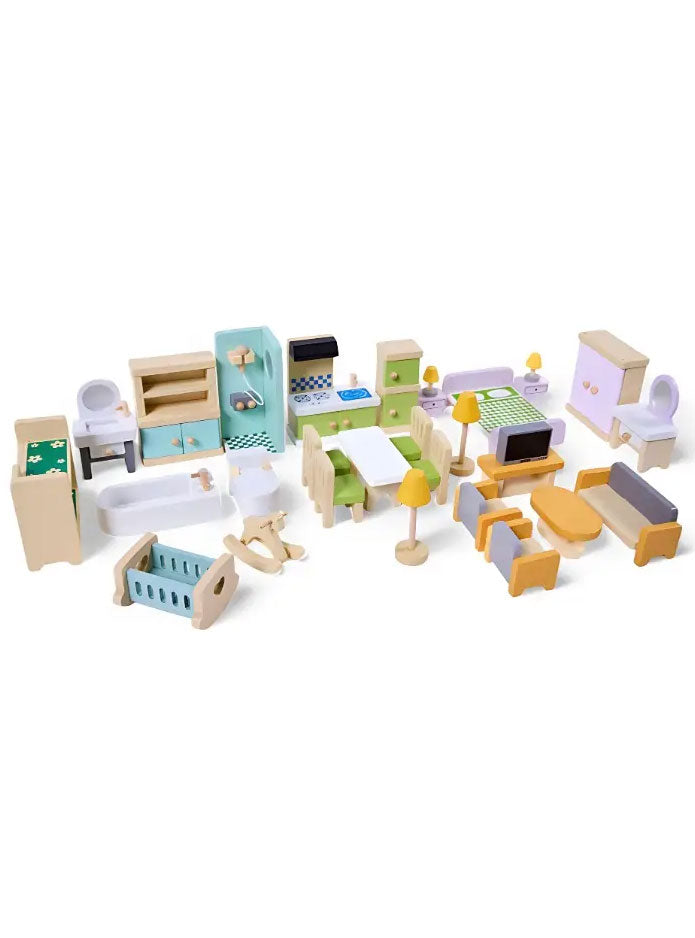Dollhouse Kids Toy Furniture Set - Alternative Image 2