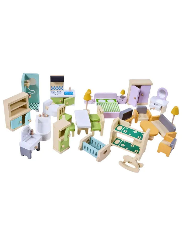Dollhouse Kids Toy Furniture Set - Alternative Image 3