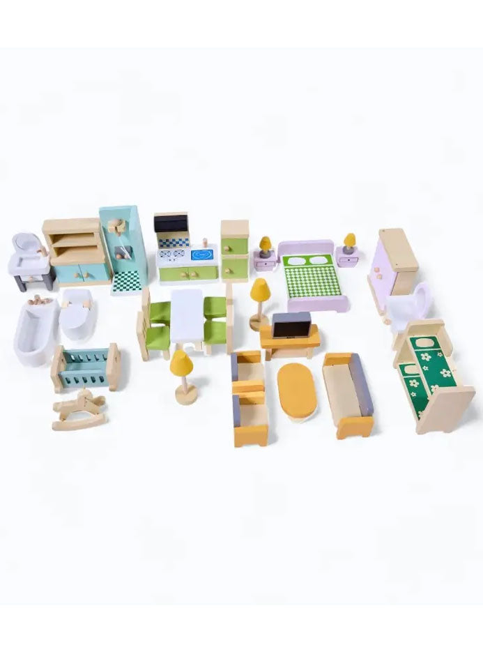 Dollhouse Kids Toy Furniture Set - Alternative Image 6