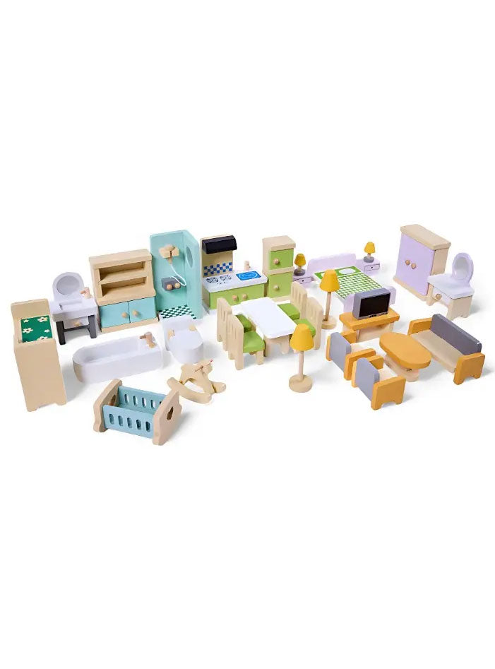 Dollhouse Kids Toy Furniture Set - Main Image