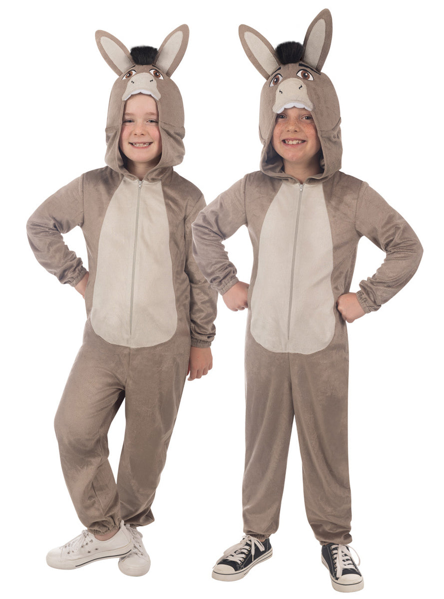 Donkey Kids Shrek Character Costume Onesie - Main Image
