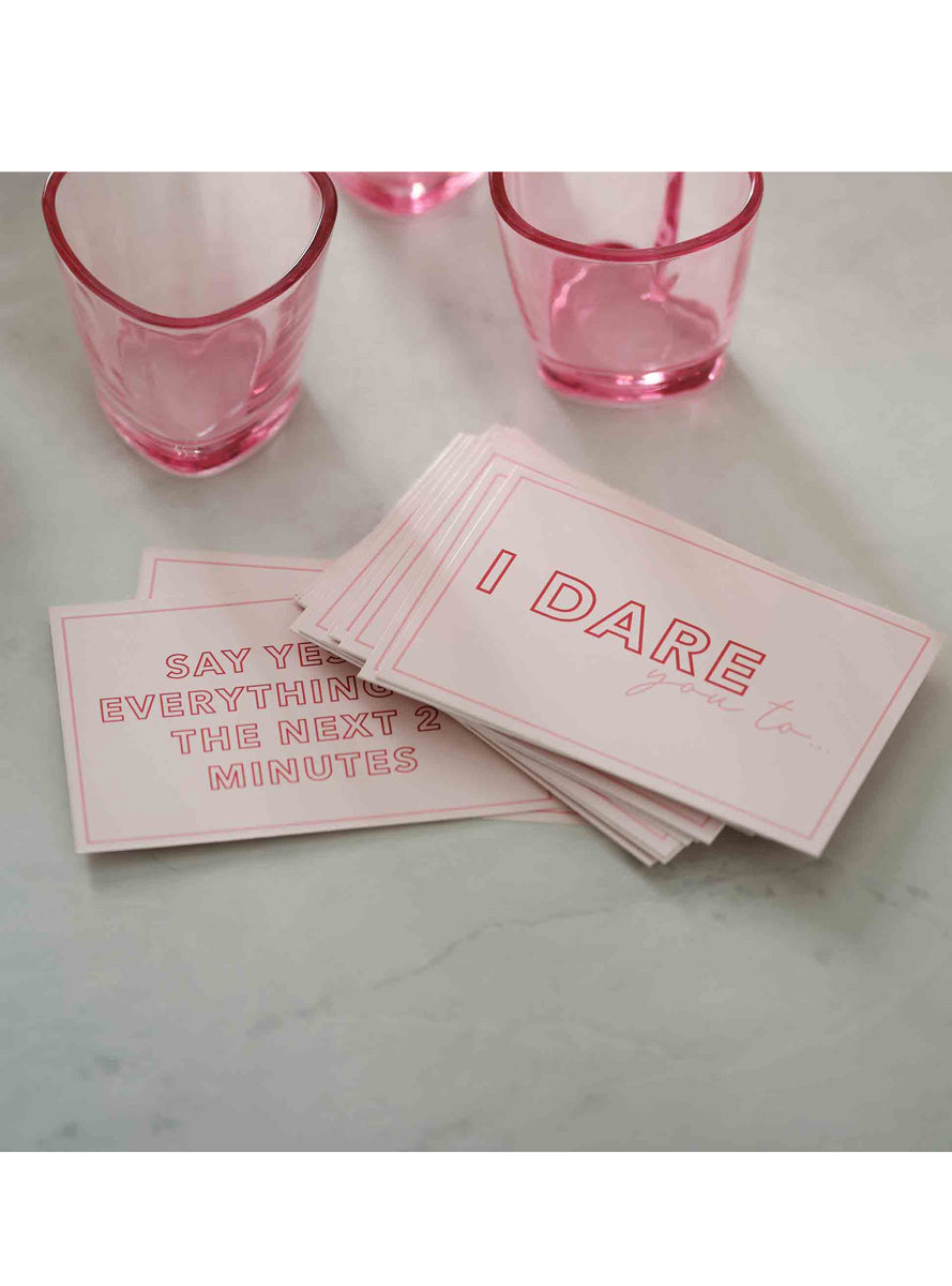 Drunk in Love Hens Night 40 Pack Dare Game Cards – Lifestyle Image 2