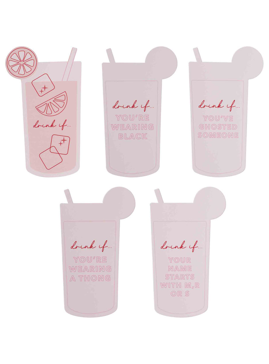 Drunk in Love Hens Night 50 Pack Drinking Game Cards – Main Image