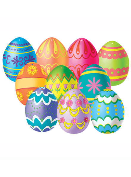 Easter Egg Cut Out Decorations - Main Image