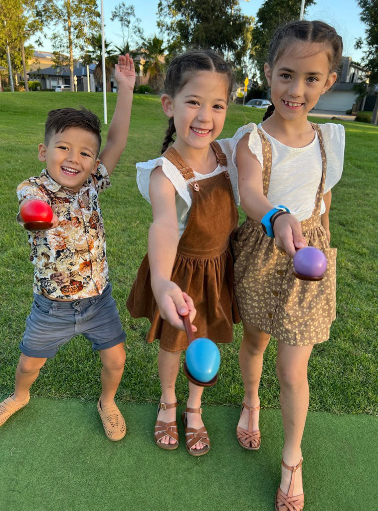 Egg And Spoon And Sack Races Outdoor Party Game Kit - Lifestyle Image 4