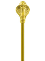 Main image of Egyptian Pharaoh Gold Snake Head 46cm Costume Sceptre