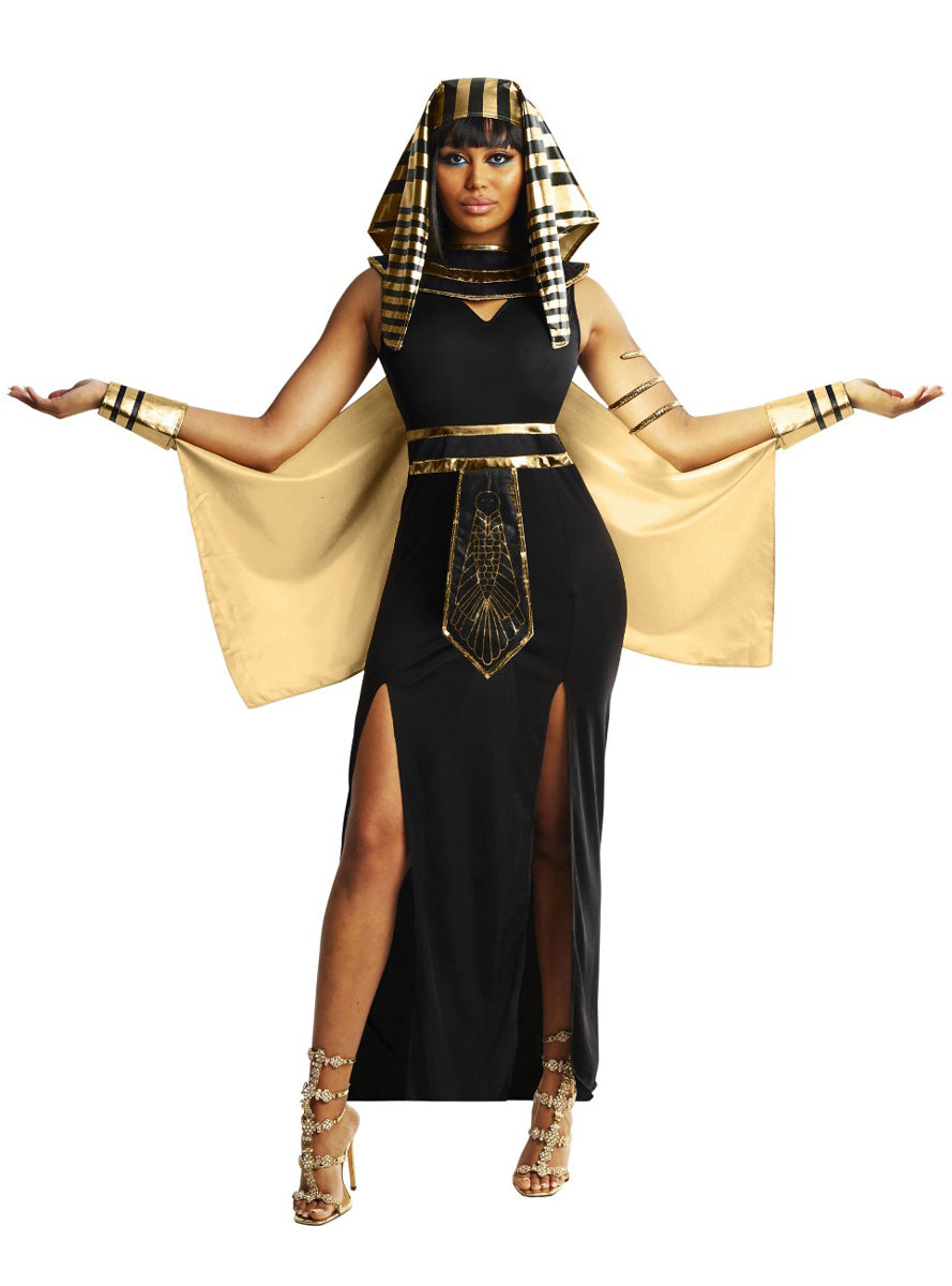 Sexy Egyptian Pharaoh Queen Womens Costume - Alternate Image