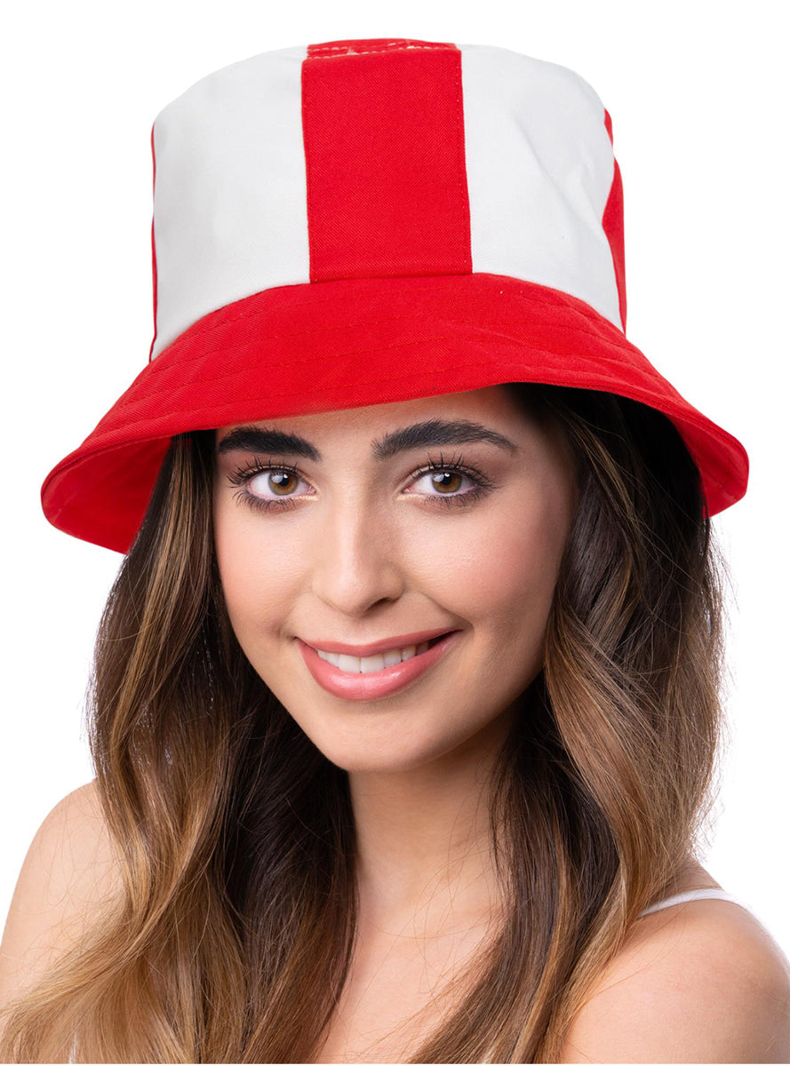 English Flag Costume Hat - Alternate Image