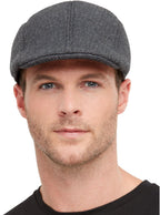 Tommy Shelby Grey Gangster Flat Cap Hat