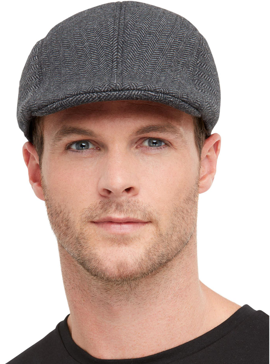 Tommy Shelby Grey Gangster Flat Cap Hat