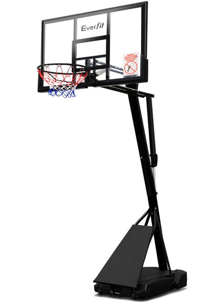 Everfit 305cm Adjustable Stand Basketball Hoop With Return System And Black Detailed Backboard Main Image