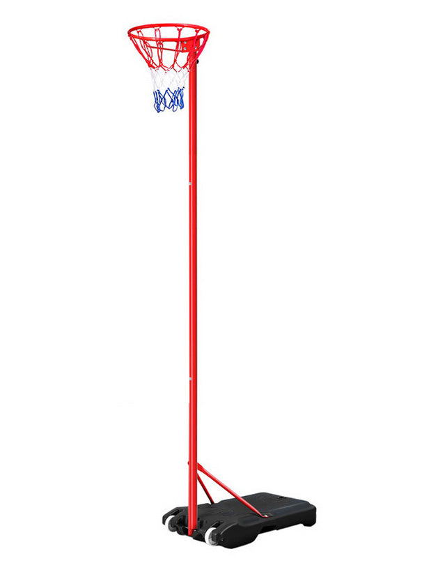 Everfit 305cm Basic Red Basketball Hoop On Stand Main Image