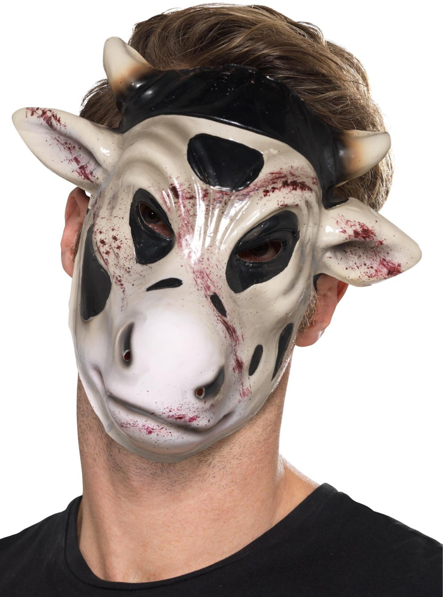 Killer Cow Halloween Mask - Main Image