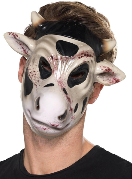 Killer Cow Halloween Mask - Main Image