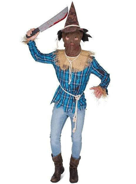 Evil Halloween Scarecrow Mens Costume - Main Image