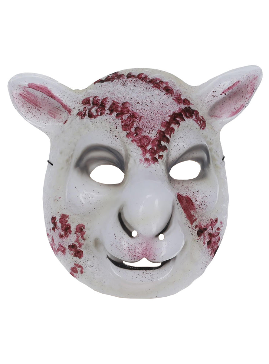 Killer Sheep Halloween Mask - Alternate Image