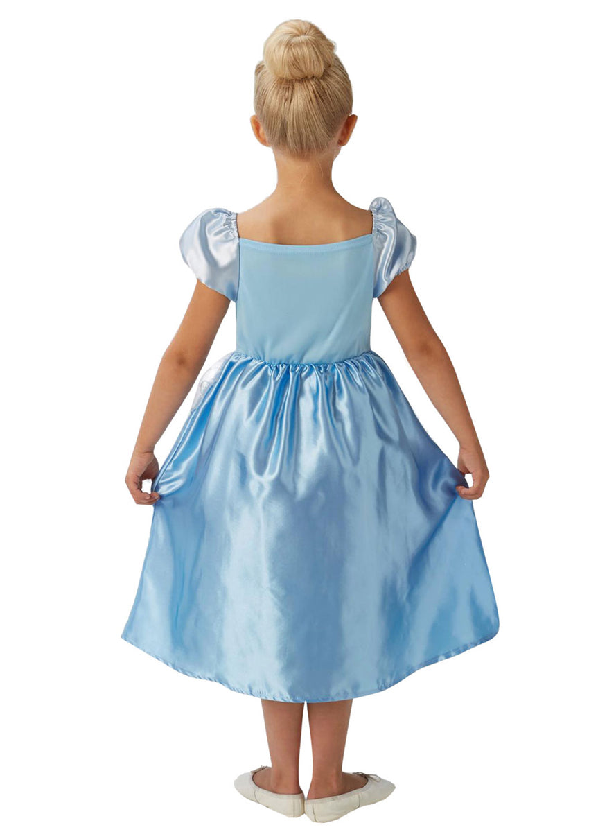 Fairytale Cinderella Girls Disney Princess Costume - Back Image