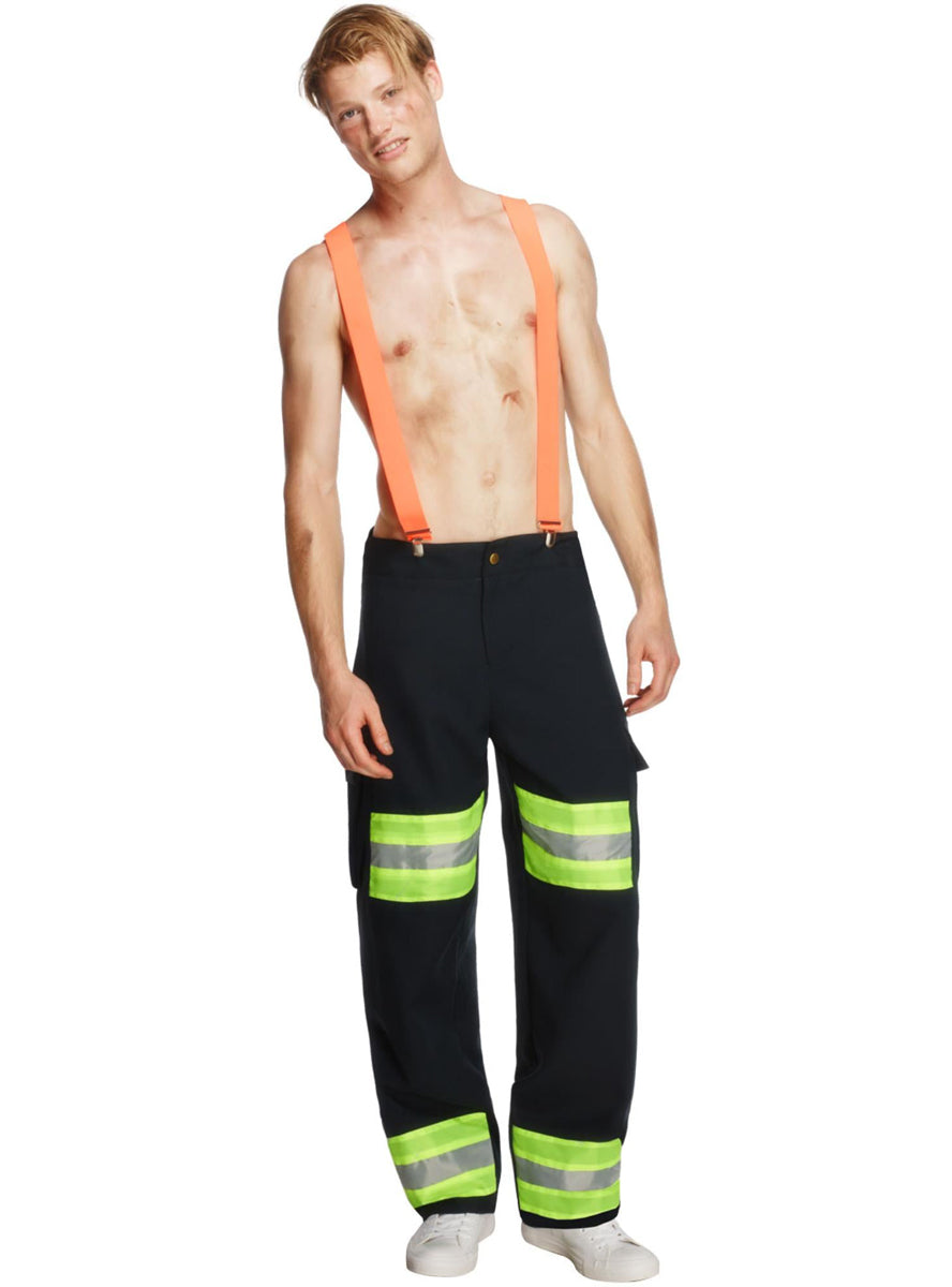 Mens sexy fireman costume  - Main image