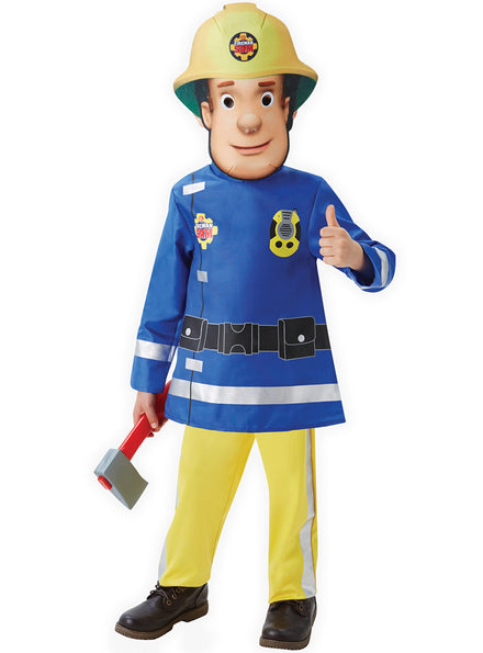 Main Image of Deluxe Boys Fireman Sam Character Costume