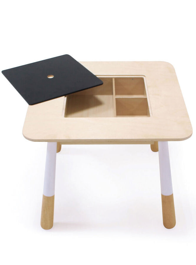Forest Kids Wooden Table with 4 Koala Chairs Set
