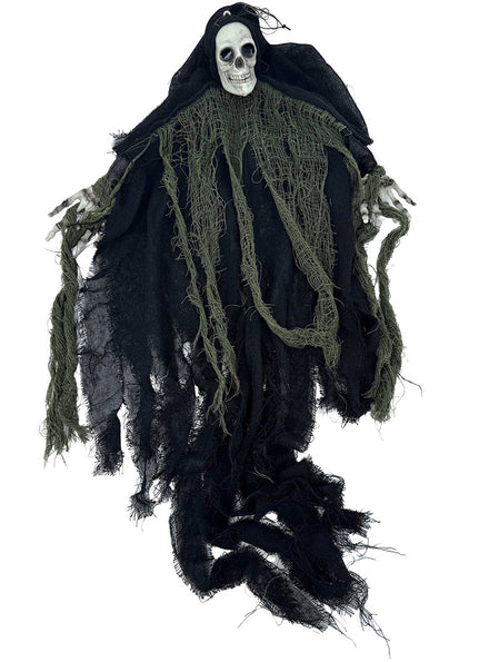 Hanging Halloween Fright Night Grim Reaper Decoration - Main Image