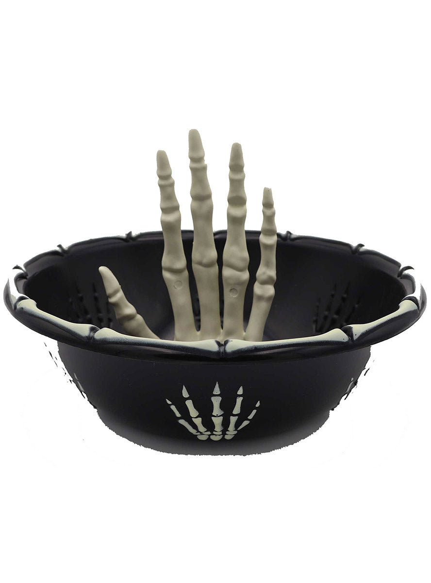 Skeleton Hand Halloween Fright Night Candy Bowl - Main Image