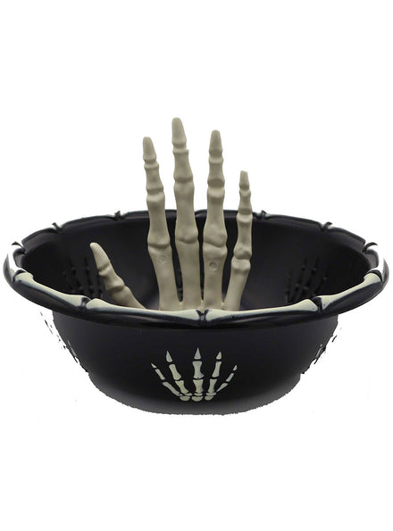 Skeleton Hand Halloween Fright Night Candy Bowl - Main Image