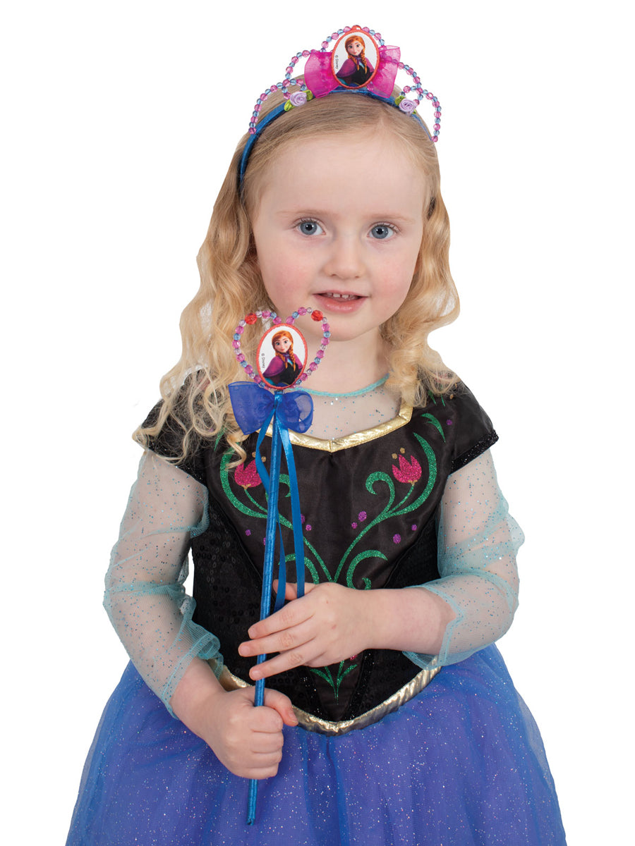 Disney Frozen Girls Anna Beaded Costume Tiara - Main Image