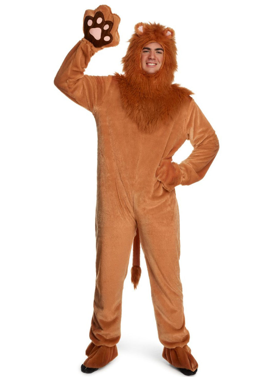 Deluxe Mens Lion Costume - Alternate Image