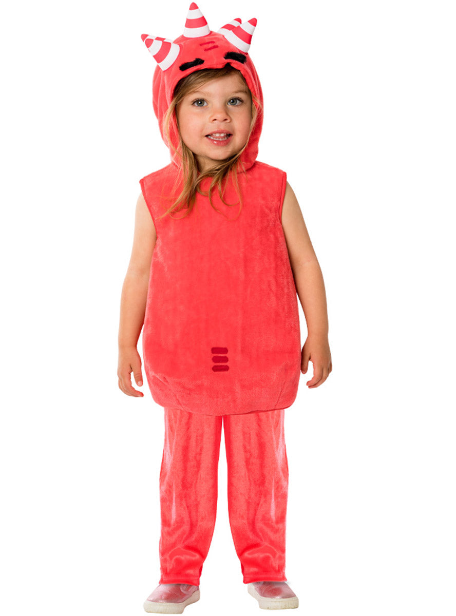Main Image of Oddbods Toddler Girls Fuse Red Monster Costume