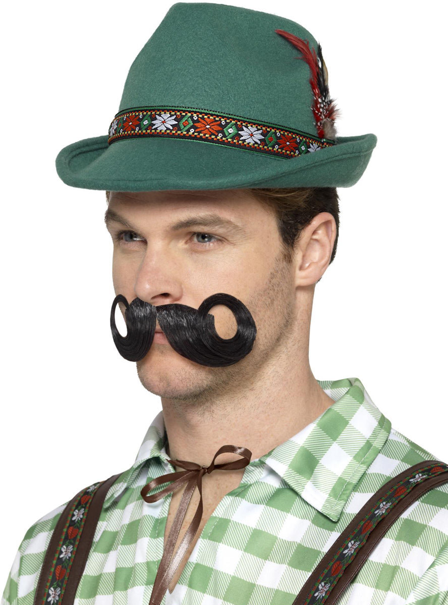 Green German Trenker Costume Hat