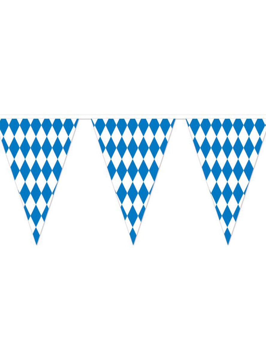 Classic Oktoberfest Pennant Flag Banner - Close Image