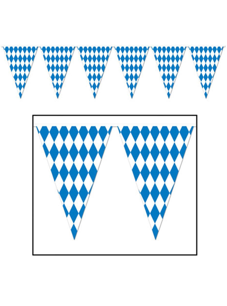 Classic Oktoberfest Pennant Flag Banner - Main Image