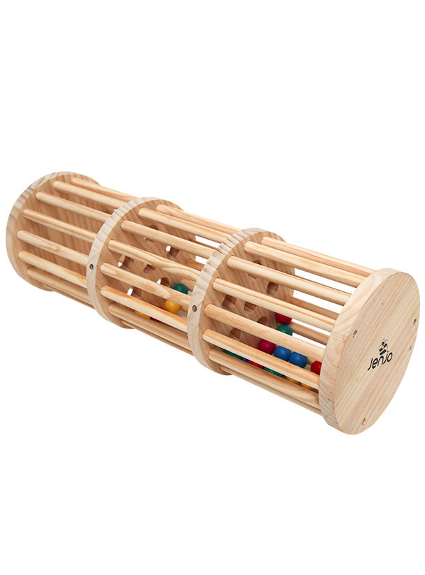 Giant 68cm Wooden Rainmaker Kids Play Rattle - Alternative Image