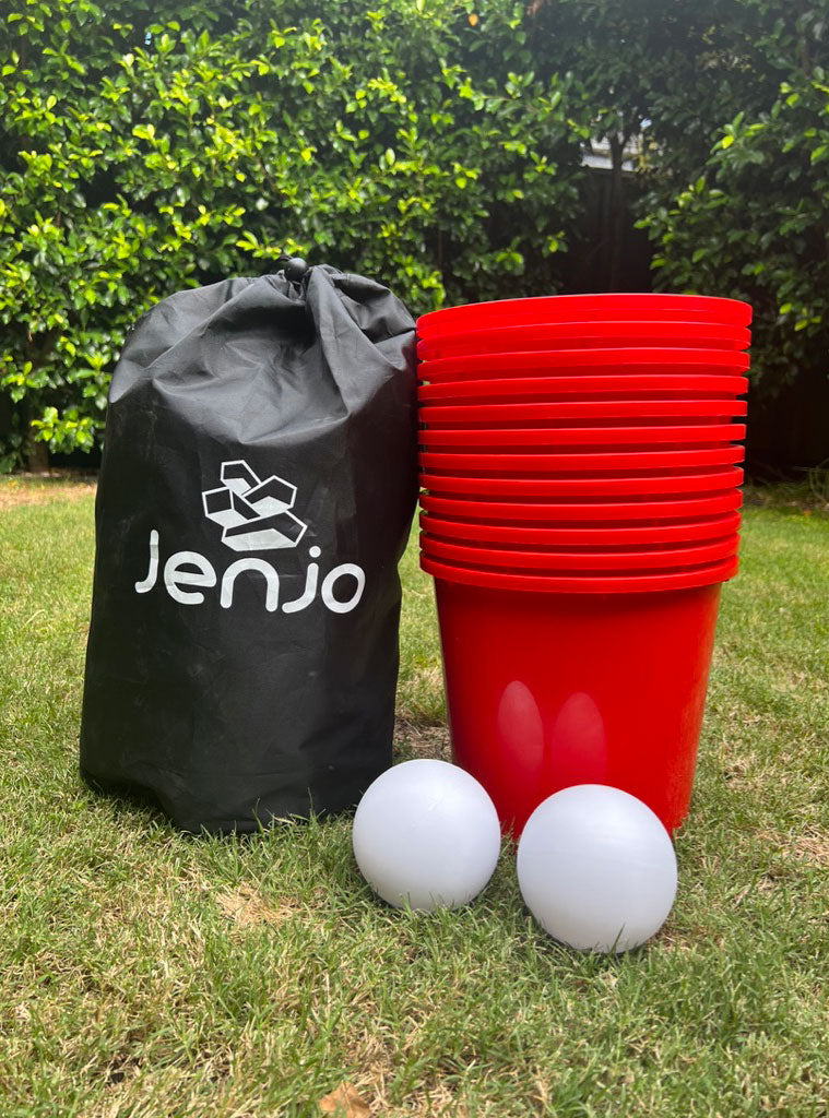 Giant Beer Pong Adults Drinking Party Game - Lifestyle Image 1
