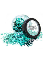 Glitter Me Up Aqua Marine Chunky Bio Degradable Glitter Shaker - Main Image